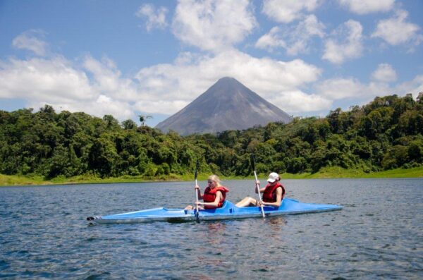 Kayak on the Lake Arenal