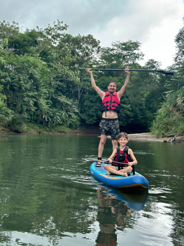 Standup Paddle on Peñas Blancas River